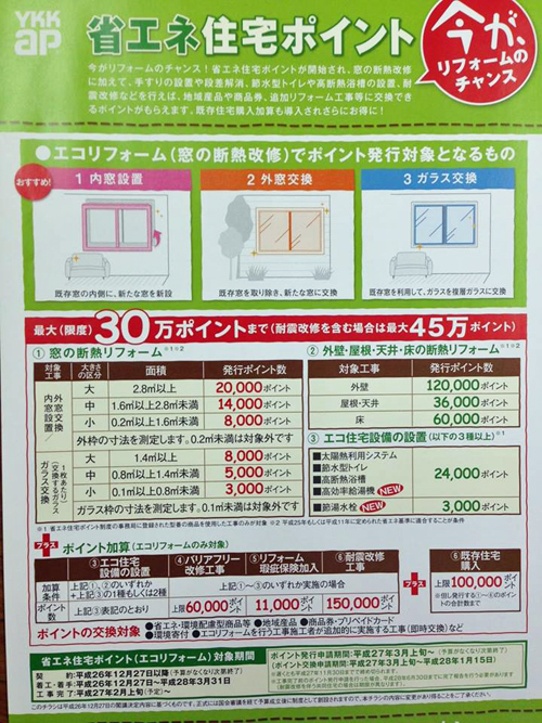 断熱内窓・プラマードUペア硝子仕様　那須塩原市U様邸(2015.05.16)